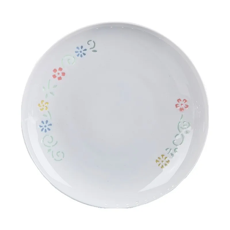 

Креативная обеденная тарелка, красочная изысканная керамическая тарелка, новая китайская бытовая глубокая тарелка для супа
