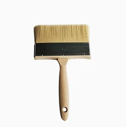 5Inch/6Inch Ceiling Paint Brush Water-based Brush Thickness Pure Bristles Brushes Wall Decoration Painting Art Paint Tools