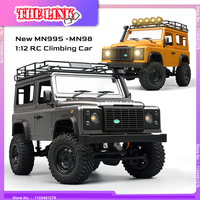 MN99S /MN98 RC 1:12 Scale Remote Control Climbing Car 4WD All Terrain RC Jeep with Led Lights Upgraded Hobby RTR RC Toy Gift Boy