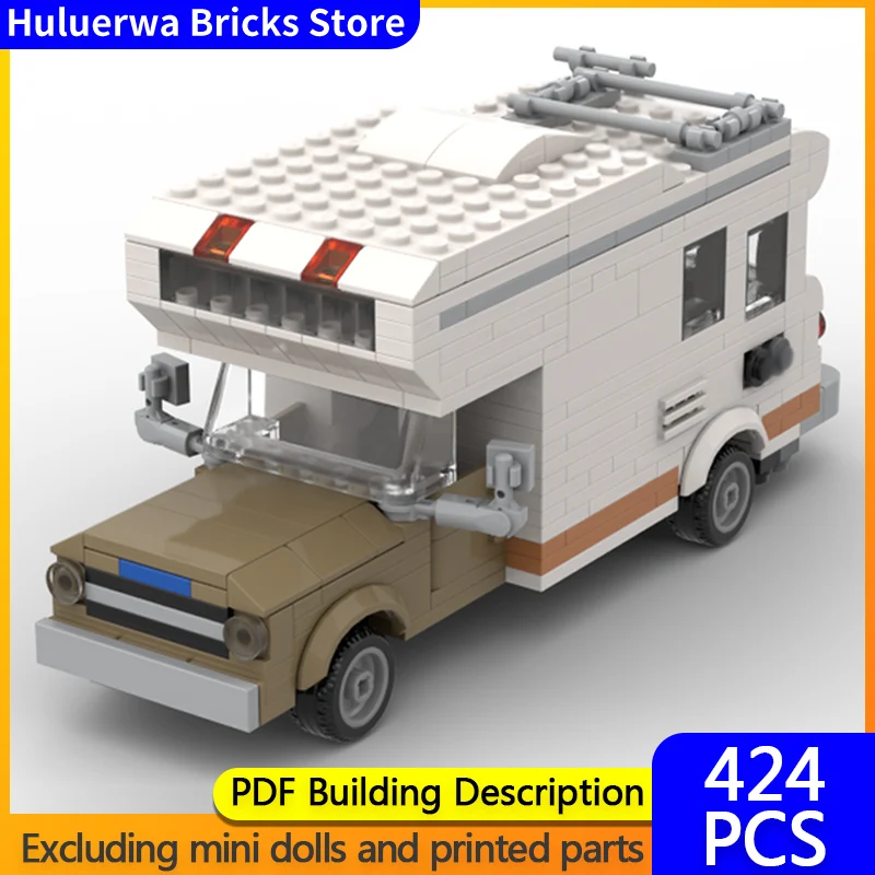 

Speed Racing Car Model MOC Building Bricks C-10 Camping Car Modular Technology Children Holiday Gifts Assemble Toys Suit