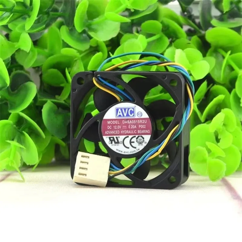 Original DASA0515R2U 12V 0.20A 45 * 45 * 15MM 4.5cm 4-wire PWM temperature control CPU Cooling fan
