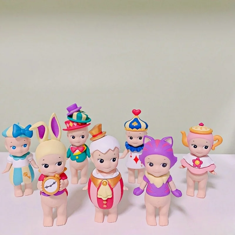 

Sonnyangel Adventures In Wonderland Коллекция игрушек Креативная комната Украшения автомобиля Милые куклы Рождественские подарки