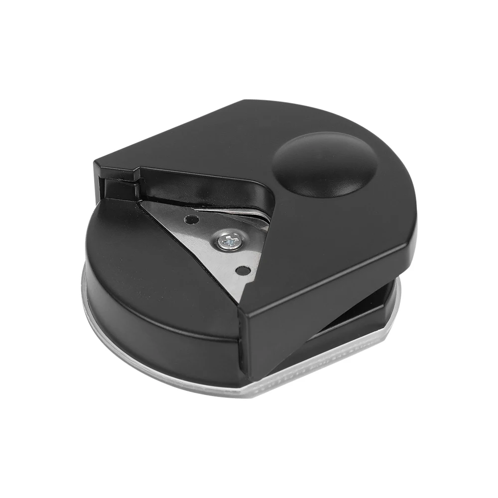 Nuovo Mini Paper Punch Paper Edge Cutter Round Diy Craft Scrapbooking Tools Hole Puncherr Paper Trimmer Cutter Corner Cutter PVC