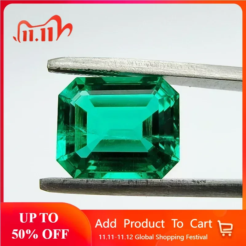 

Изумрудный камень зеленого цвета, лабораторные подвески изумрудной огранки, бусины для изготовления ювелирных изделий, серьги-подвески, материалы с сертификатом AGL