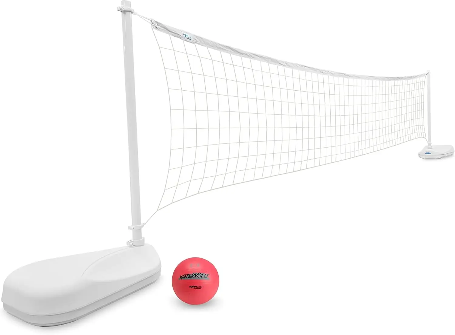 Pool Volleyball Net Set for Adults and Kids, White