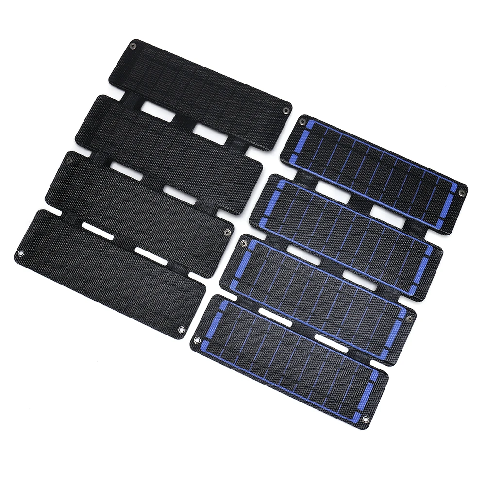 Outdoor 20W 5V Waterproof Sun Power Folding Solar Charger  Dual USB Output Devices Portable Solar Panels for Smartphones