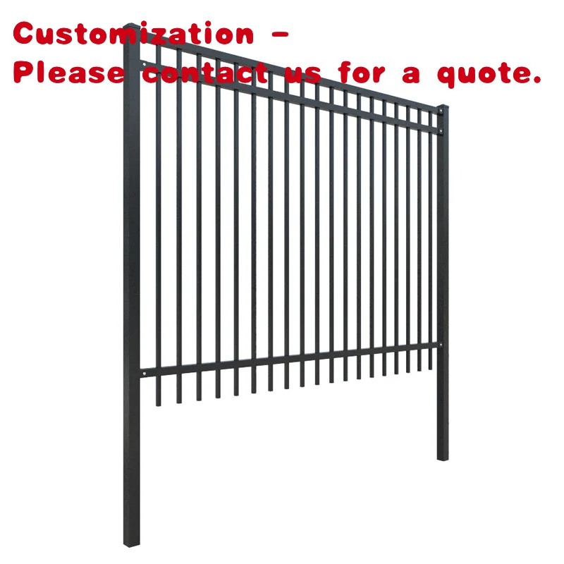 custom.Hot Sale Portable Horizontal Galvanized Steel Pool Safety Fence and Houses 3D Modelling Included
