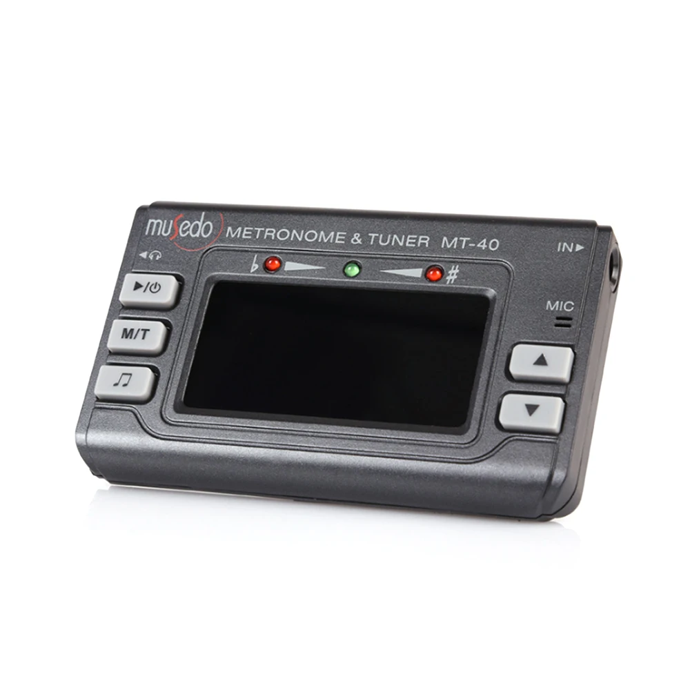 

Portable Instrument 3-in-1 Metronome Tuner Tone Generator for Guitar Bass Violin Ukelele Chromatic LCD Display Guitar Tuner