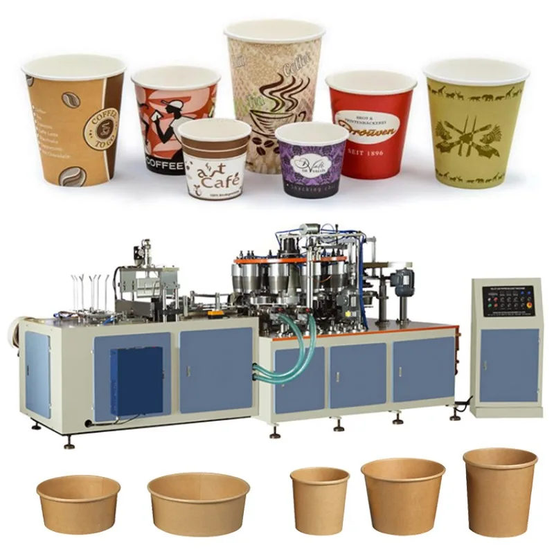 Professional Paper Cup Making Equipment Automatic Paper Cup Machines Paper Cups Double Wall Making Machine Tea Paper Cup Machine