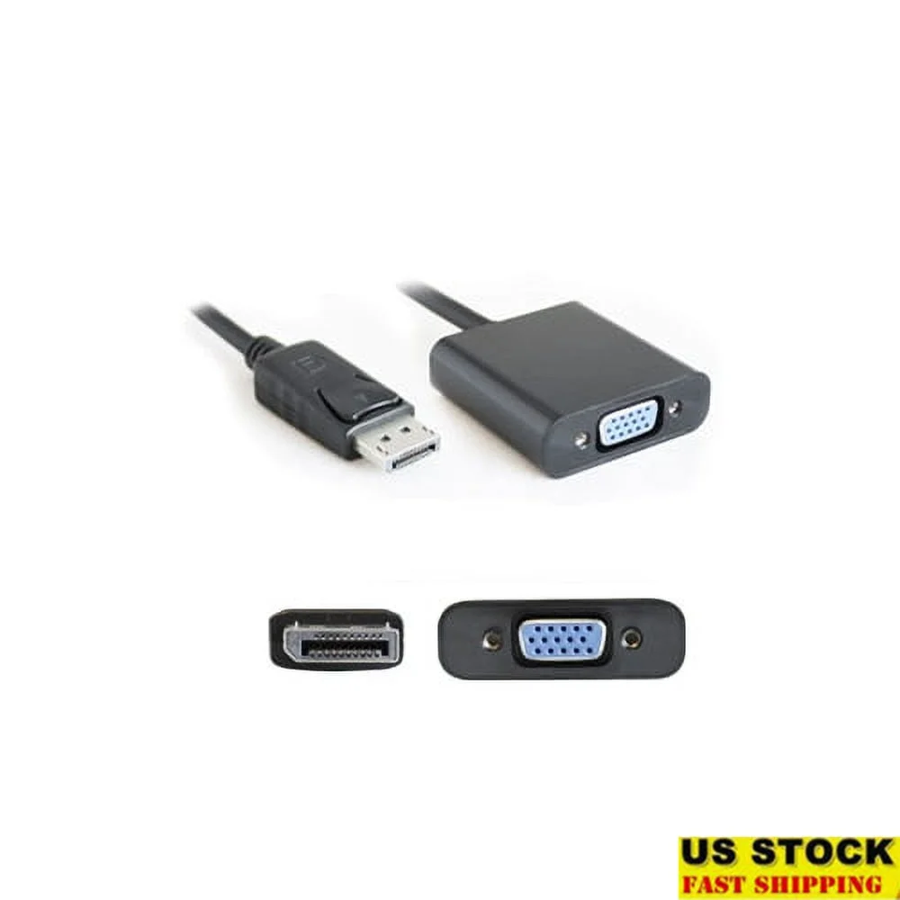 

Адаптер DisplayPort-VGA, преобразователь «папа-мама», поддерживает монитор 1920x1200, 1080p, HDTV, решение Plug and Play