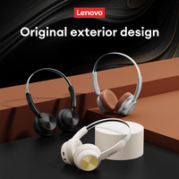 Choice Lenovo Th66 Wireless Bluetooth 5.4 Headphones HD Lossless Sound Movie Mode Headset Trendy Accessories Earbuds New