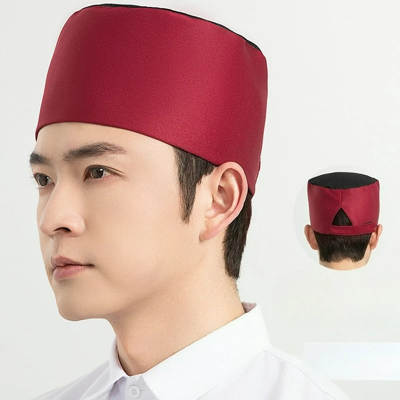 Ademende mesh-koksmuts voor hotelrestaurant Japanse keuken keukenkoepeldop