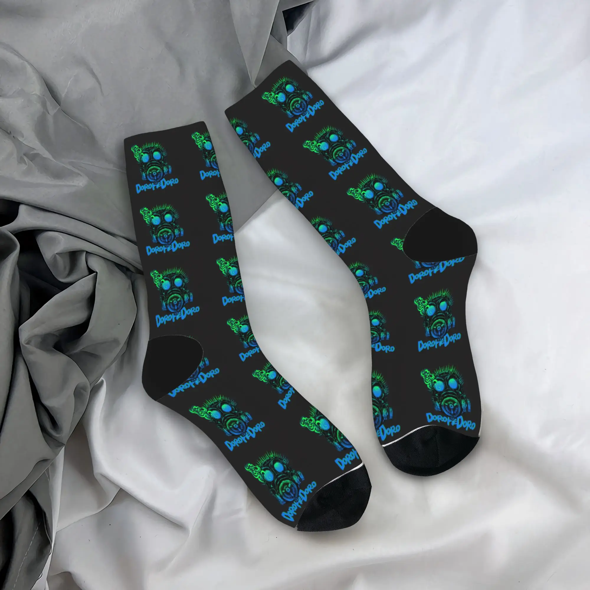 

Manga Dorohedoro Fanart Socks Gothic Stockings Autumn Anti Bacterial Couple Socks High Quality Design Outdoor Sports Socks