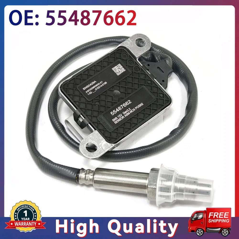NOX Sensor 55487662 Nitrogen Oxide Sensor For Opel VAUXHALL Insignia B 2 MK2 Z18 2.0 CDTI 2017 2018 2019 2020 2021