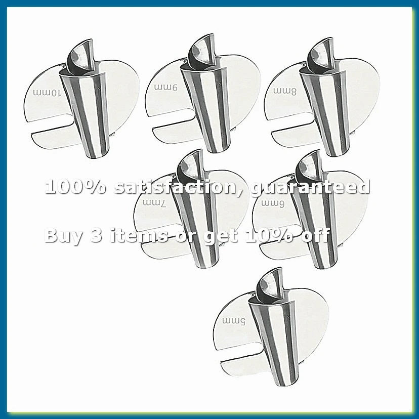 6Pcs Sewing Rolled Hemmer Foot, 5mm-10mm 6 Sizes Wide Rolled Pressure Foot Sewing Machine Presser Foot Hemmer Foot-A27I