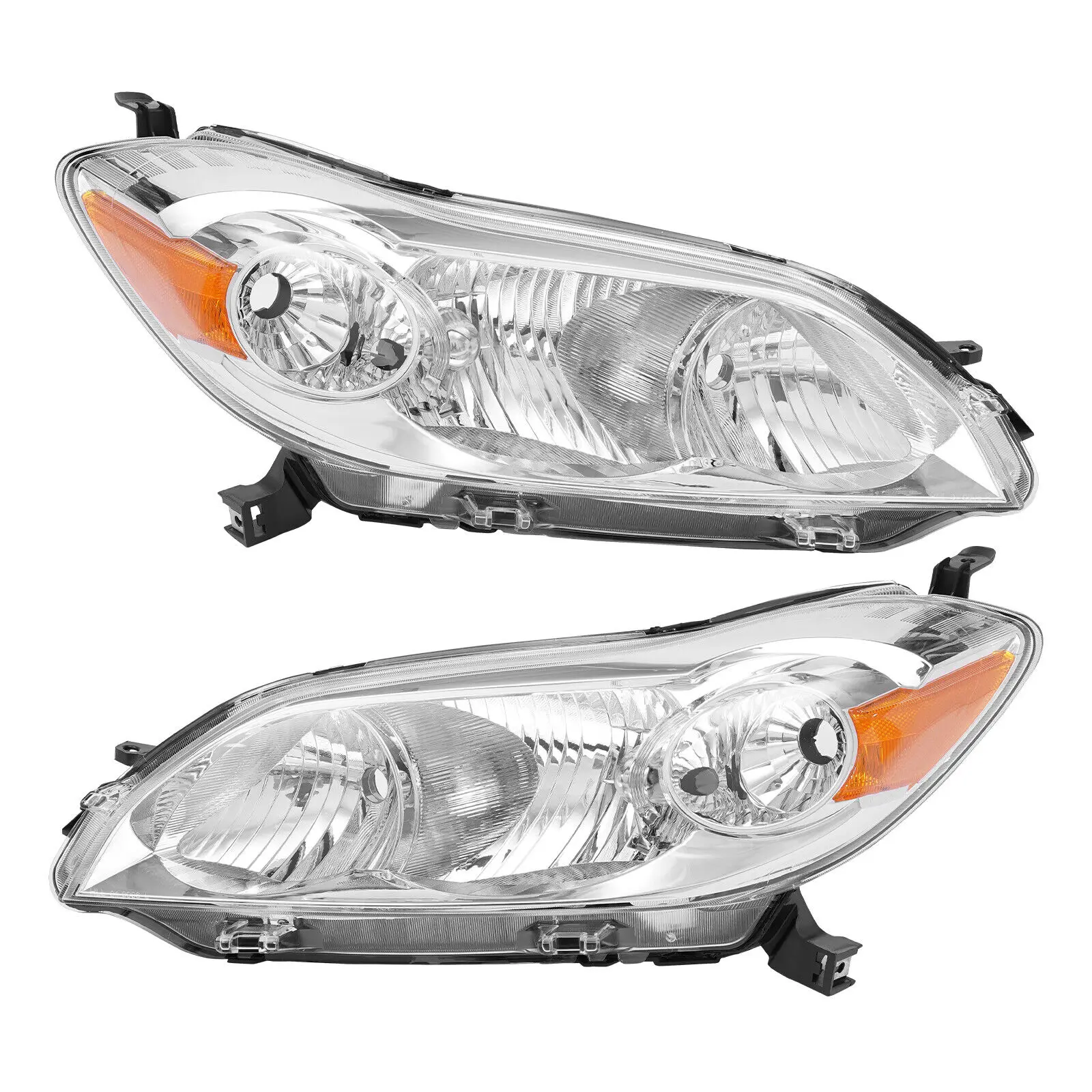 For Toyota Matrix Wagon 2009-2014 Pair Headlights Headlamps Halogen Left & Right