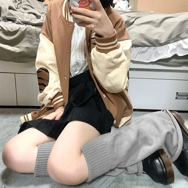 JK Skarpety Leg Warmer Skarpety Jk Stocking Harajuku Długie skarpety Skarpetki Slouch Dropship