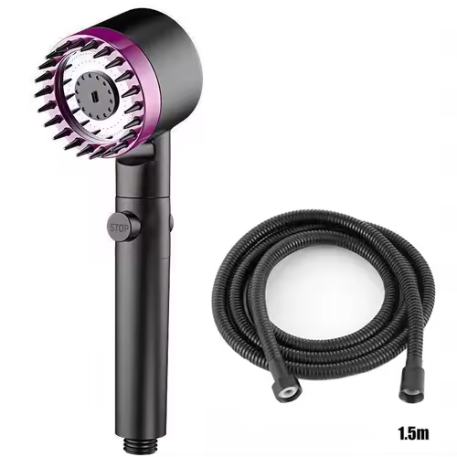 Shower filter four modes bathroom accessories head massage showerhead replete for shower heads knobs showers parts fixture home - Image 9