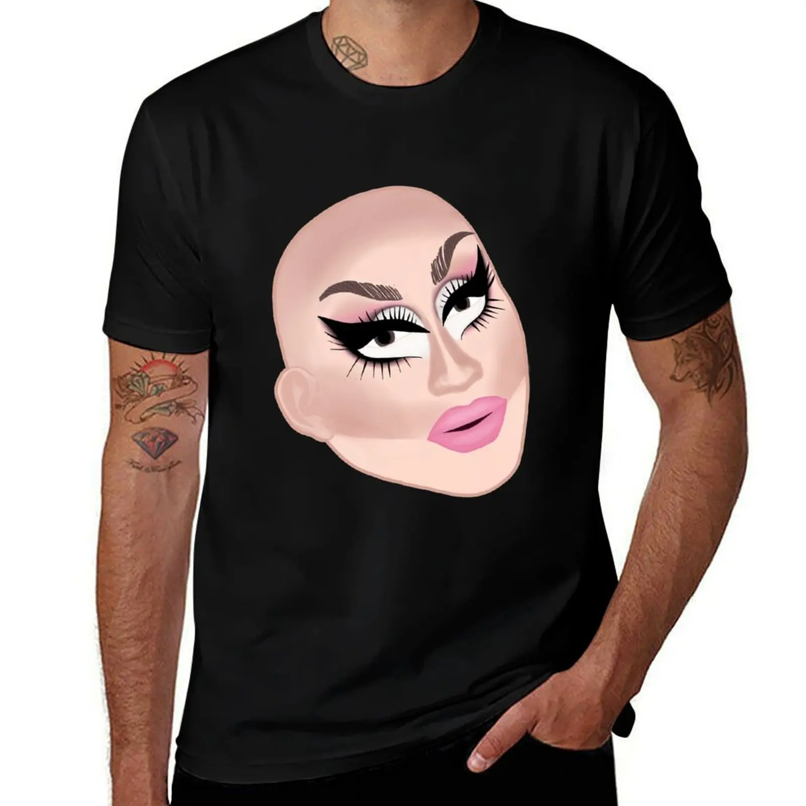 Bald Trixie Mattel T-Shirt Work Wear Breathable Tee