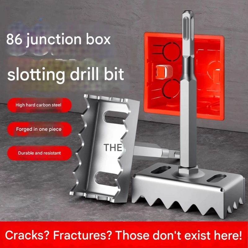 Accuracy Square Hole For Flush Mount Electrical Outlet Installation Projects
