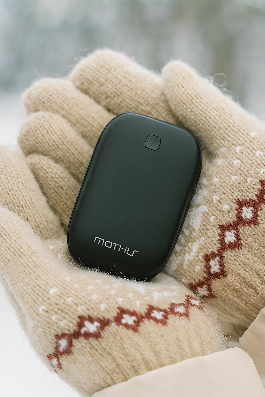 [Kc معتمد] قابلة للشحن جهاز تدفئة محمول قوة البنك كومبو 3-Level التحكم في درجة الحرارة سخان صغير على الوجهين التدفئة مخصص الحقيبة حزام 5200Mah