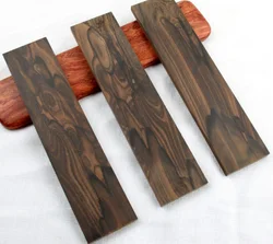 Length: 250mm Width: 40mm Thickness:30mm Ziricote Ciricote Cordia Dodecandra Wood logs DIY Handmade Wood