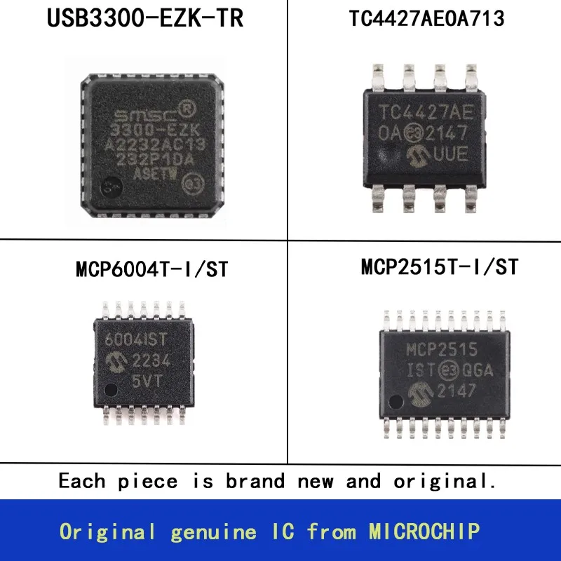 Оригинальные-оригинальные-продукты-microchip-usb3300-ezk-tr-tc4427aeoa713-mcp6004t-i-st-mcp2515t-i-st