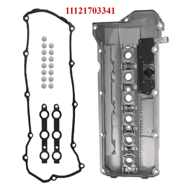 Aluminum Valve Cover for BMW E36 323is 328i 328is E39 528i E38 Z3 M52 2.8L 3.2L Engine Cylinder Head Cover 11121703341