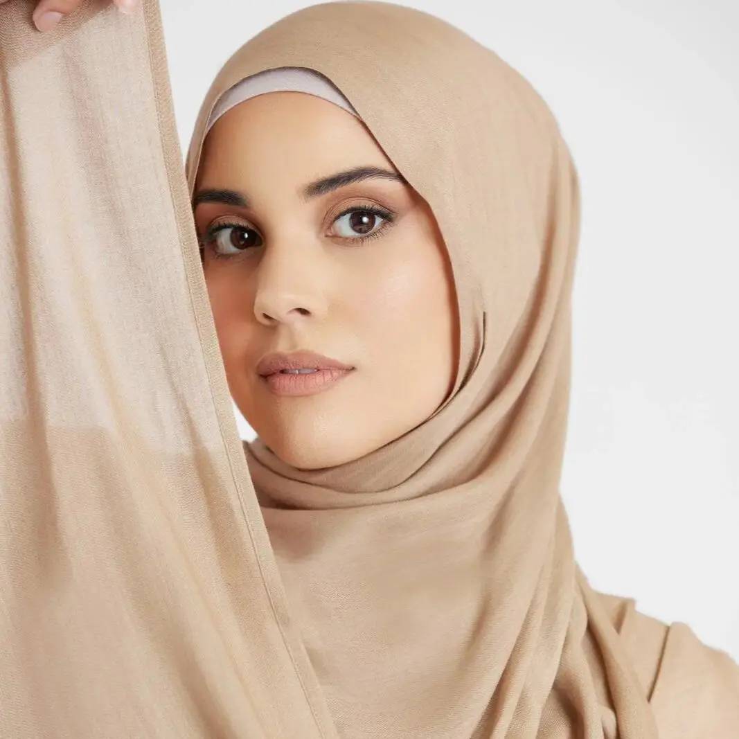Baumwolle Rayon Modal Muslimischen Hijabs Für Frauen Schal Dünne Plain Schals Femme Musulman Weiche Kopftuch Islam Turban Stirnband 185*75CM