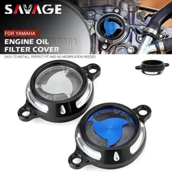 Engine Oil Filter Cover For YAMAHA YZ WR 250 450 F FX WR450F WR250F YZ250FX YZ450FX 2022 Motorcycle Accessories Clearness Cap