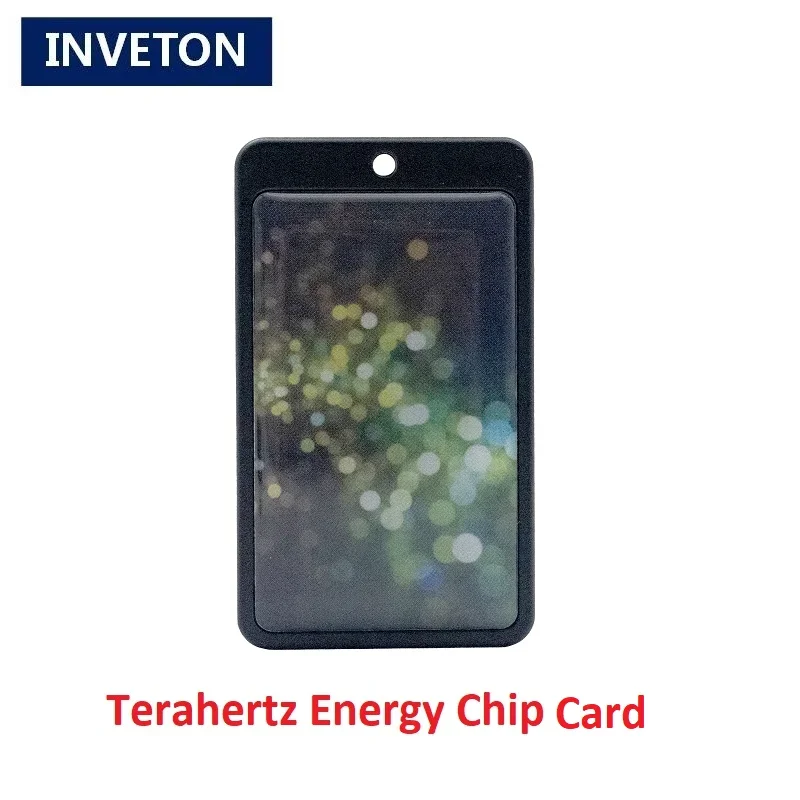 Quantum New Me Card Terahertz Energy  Card with Bag Cord Nume Now Terahertz  Tarjeta Cuantica Quantic Ion Card