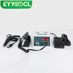 Molinillo de mano Dental laboratorio MARATHON Micromotor pulido E-TYPE 35000 RPM equipo de laboratorio Dental dentista 18/102/204 puntas de juego de mango