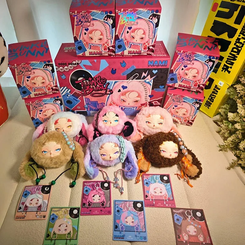 

Dodo Nami Twinkle Bunny Kawaii виниловая слепая коробка сумка модная вешалка для игрушек декоративный подарок для детей Рождество ярких цветов