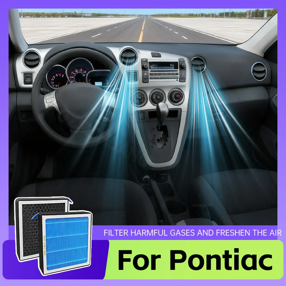 

Car Air Conditioning Filter For Pontiac Vibe 2003-2005 2006 2007 2008 Activated Carbon Cabin Air Filter Car Interior Accessories