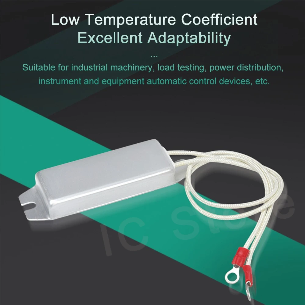 1PCS RXPC RXG28 Aluminum Shell Resistor 80W 100W 120W 150W 220W Servo Drive Braking Resistance for Inverter Motor Speed Control