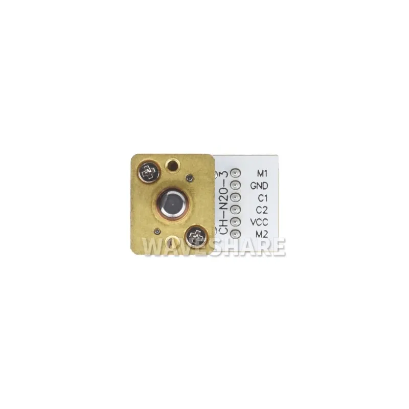 Waveshare N20 DC Gear Motor,Magnetic Hall Encoder,All-metal Gearbox,High precision Reduction Motor,With L-shaped 6PIN Connector