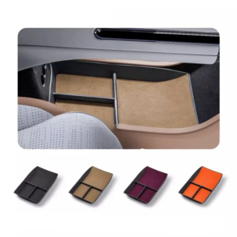 

for AVATR 07 2024 2025 Central Control Lower Storage Box Suede Storage Box Alcantara Interior Accessories