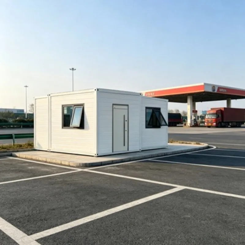 Portable Folding Container House Prefab Changing Room For Gym
