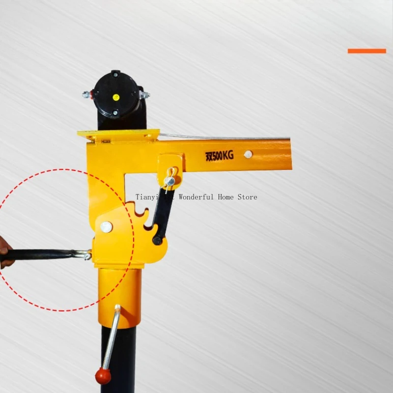 Warehousing Equipment Lifting Cranes Industrial Heavy Duty Portable Lifting Cranes Business Handling Kren MH40QZJ view 3