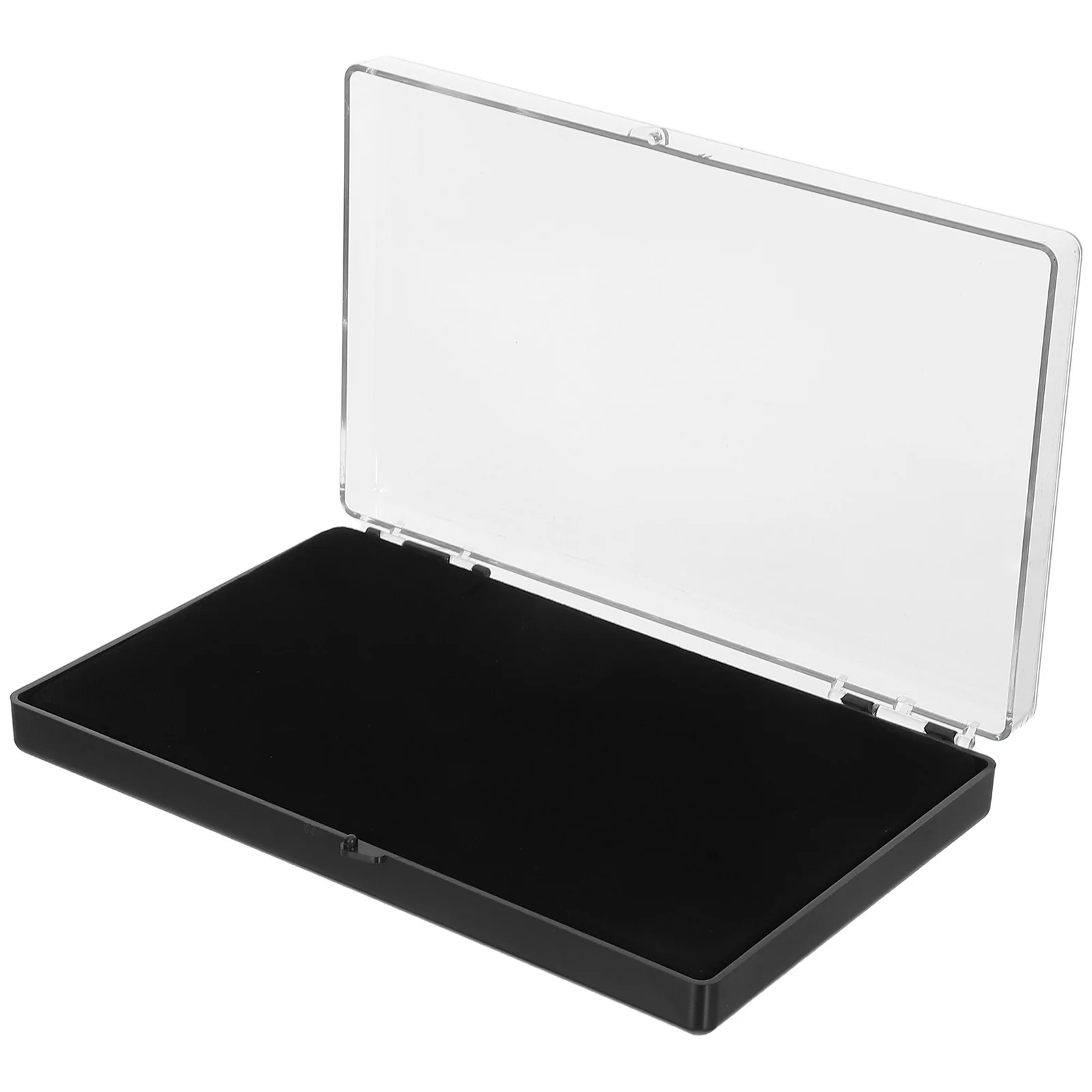 

Jewelry Display Box Transparent Storage Case For Rings Pins Medals Badge Holder Organizer Small Jewelry Boxes Trophy