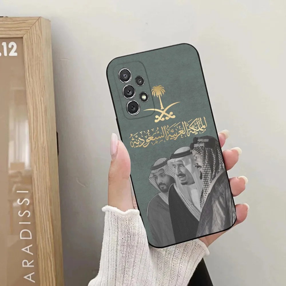 Salman of Saudi Arabia Phone Case For Samsung Galaxy A20,A21s,A22,A31,A32,A52,A53,A72,73,A80,A91Soft Black Cover