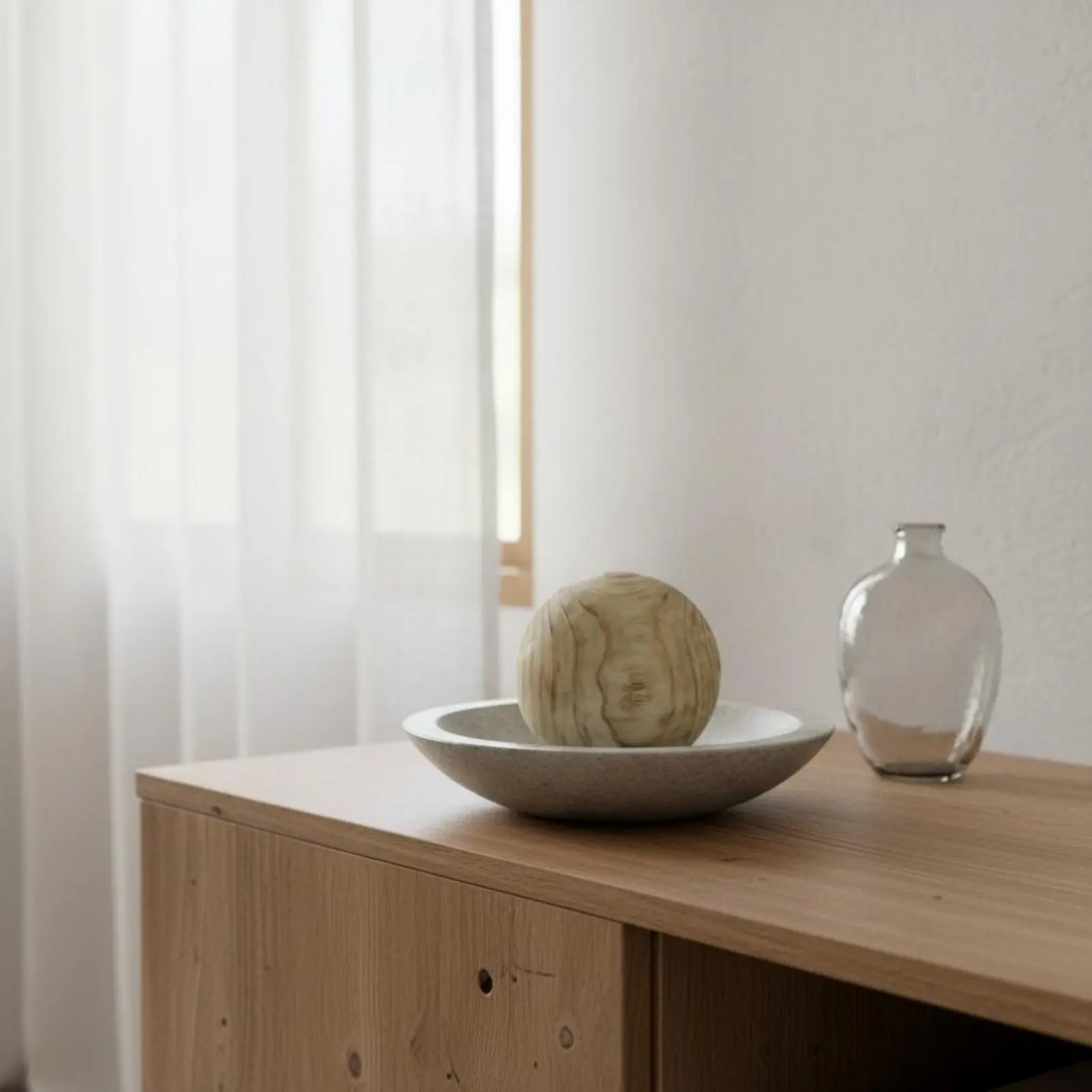 

Natural Imperfection Wood Sphere Nordic & Design Natural Wood Sphere Large Wooden Sphere Handmade Desktop Sculpture Minimalist