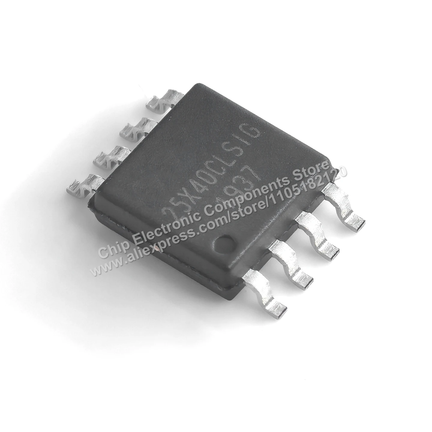 

Original IC W25X40CLSSIG marked 25X40CLSIG, 2.5 V/3 V/3.3 V, 4 M-bit serial flash memory chip in SOIC-8 package