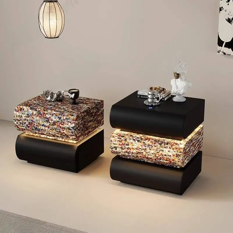 

Minimalistic Modern Nightstands Organizer Storage Bedroom Bedside Nightstands Drawer Nordic Tavolino Da Letto Furniture Home