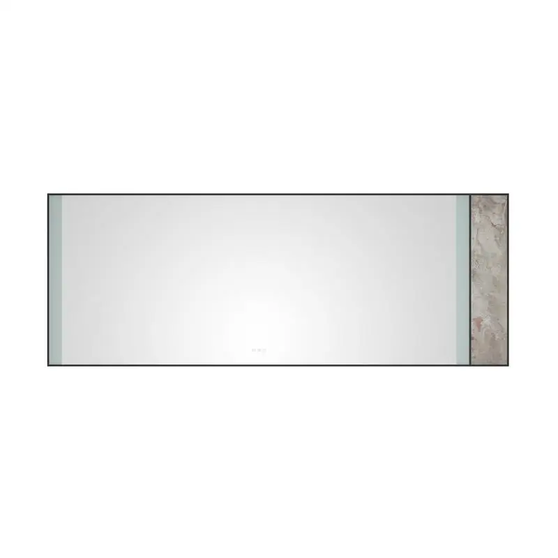 

36 Inch LED Backlit Bathroom Vanity Mirror with Anti-Fog Feature, Wall-Mounted, Adjustable Lighting, Large Memory Function,