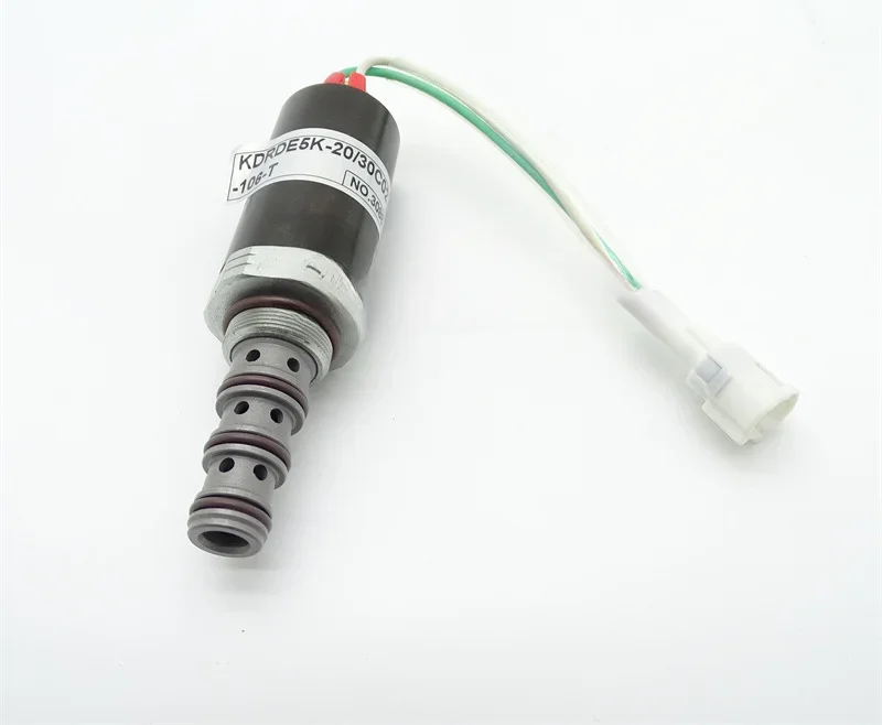 

JJ tool partsKDRDE5K-20-30C02-106-T Solenoid Valve Is Suitable for SK220 Hydraulic Proportional Solenoid Valve