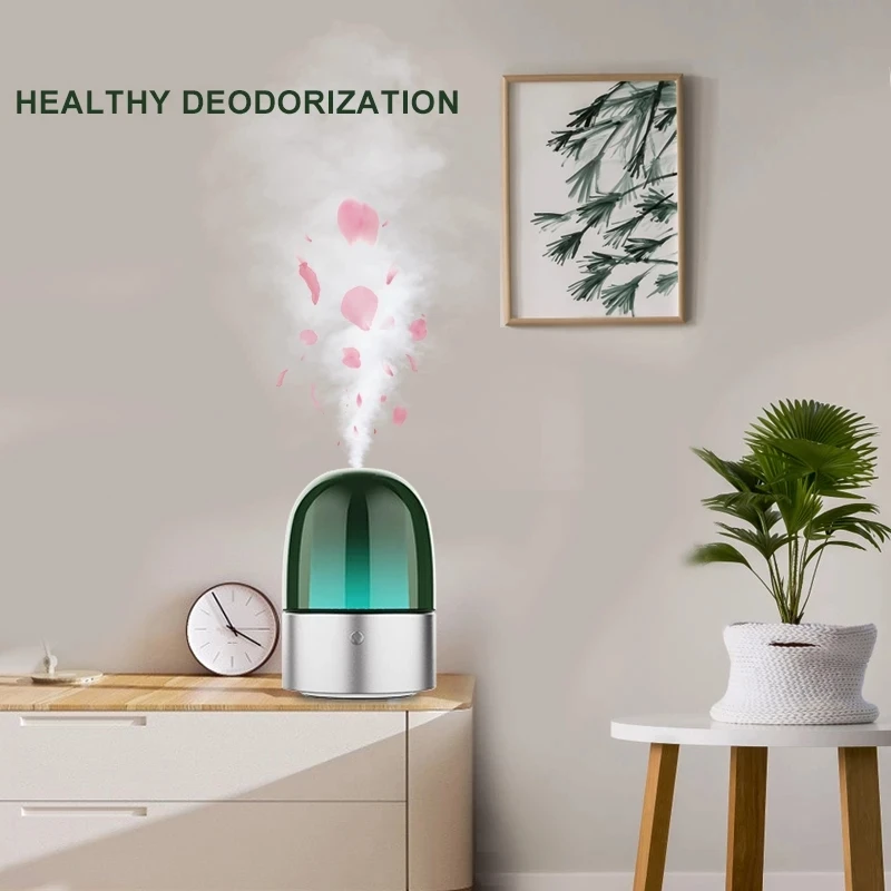 Smart Aromatherapy Humidifier Pure Essential Oil Ambient Light Intelligent Timing App Lication Control Night Light