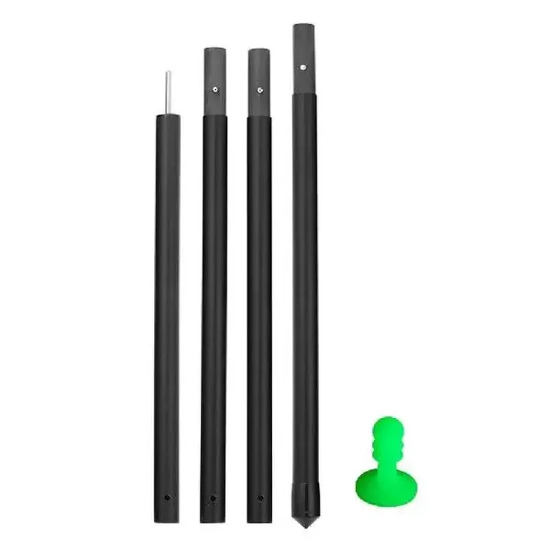 For Adjustable Tent Rods Carbon Fiber Tarp Poles Total Length