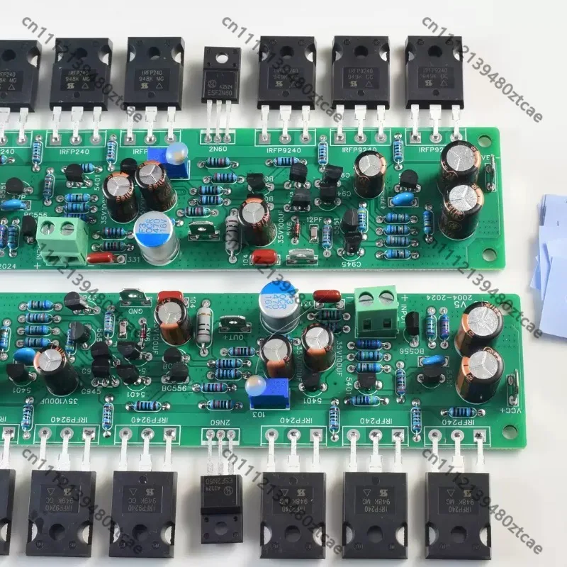 2 Channel Power Amplifier Board With FET L15 Circuit Audio Amplifier Module Two Pieces For Hi-Fi Audio System DIY Upgrade