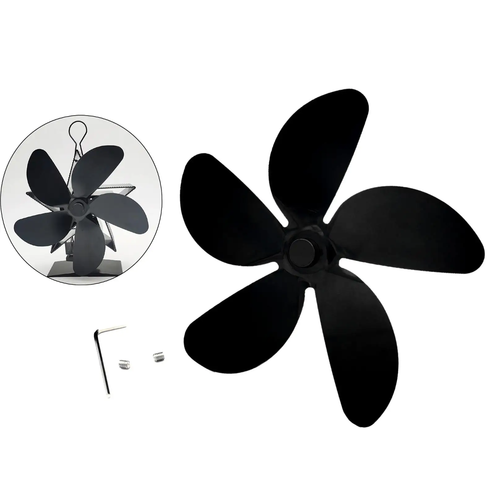 18cm Fan Replacement Log Burner 5 Warm Fan Fireplace Parts